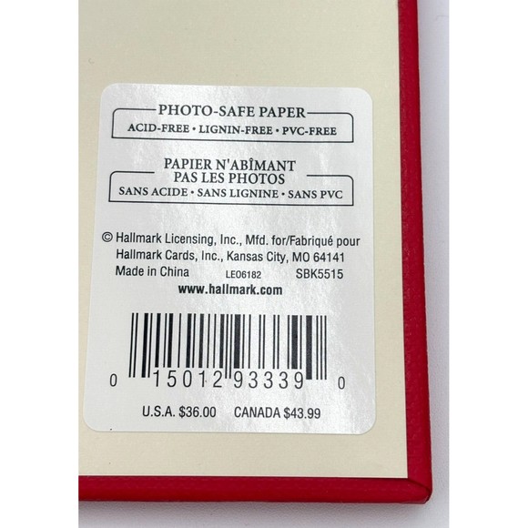 Hallmark Instant Scrapbook Christmas 20 Designed Embellished Pages Album New - Picture 13 of 16